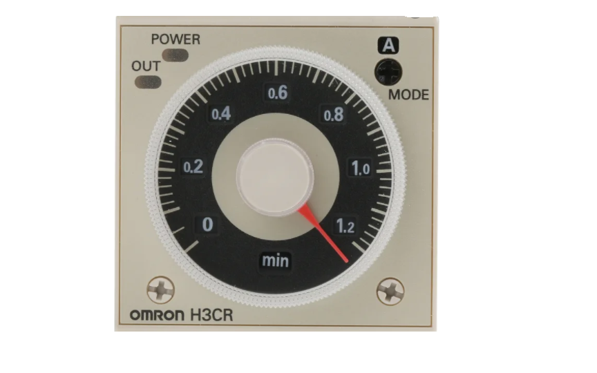 omron h3cr-h din 48 × 48-mm power off-delay timer