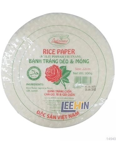 Kulit Popiah Vietnam (Rice Paper) Ladamas 300gm 越南薄饼皮 [14925 14940]