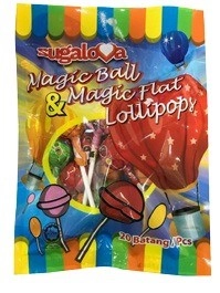 Sugalova Magic Ball & Magic Flat Lollipops