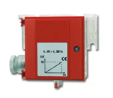 DTL Differential pressure transmitter for air up to 5000 Pa