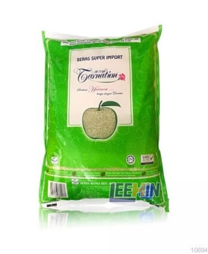 Beras Epal Hijau (Carnation) 10kg 康乃馨“青”苹果米  Super Import Rice [10894]
