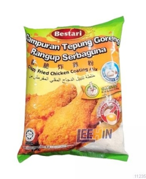 Bestari Tepung Goreng Garlic (Hijau) 1kg  Fry Coating Mix  [11234 11235]