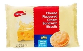 Simanke Cream Sandwich Biscuits 180g