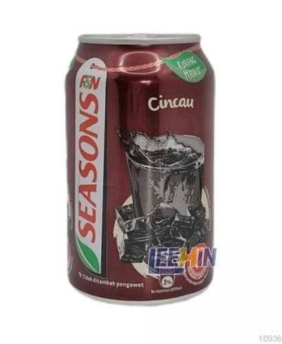 Season Can Drink Cincau (Grass Jelly) (Tin) 300ml 仙草（铁罐）  [10936]