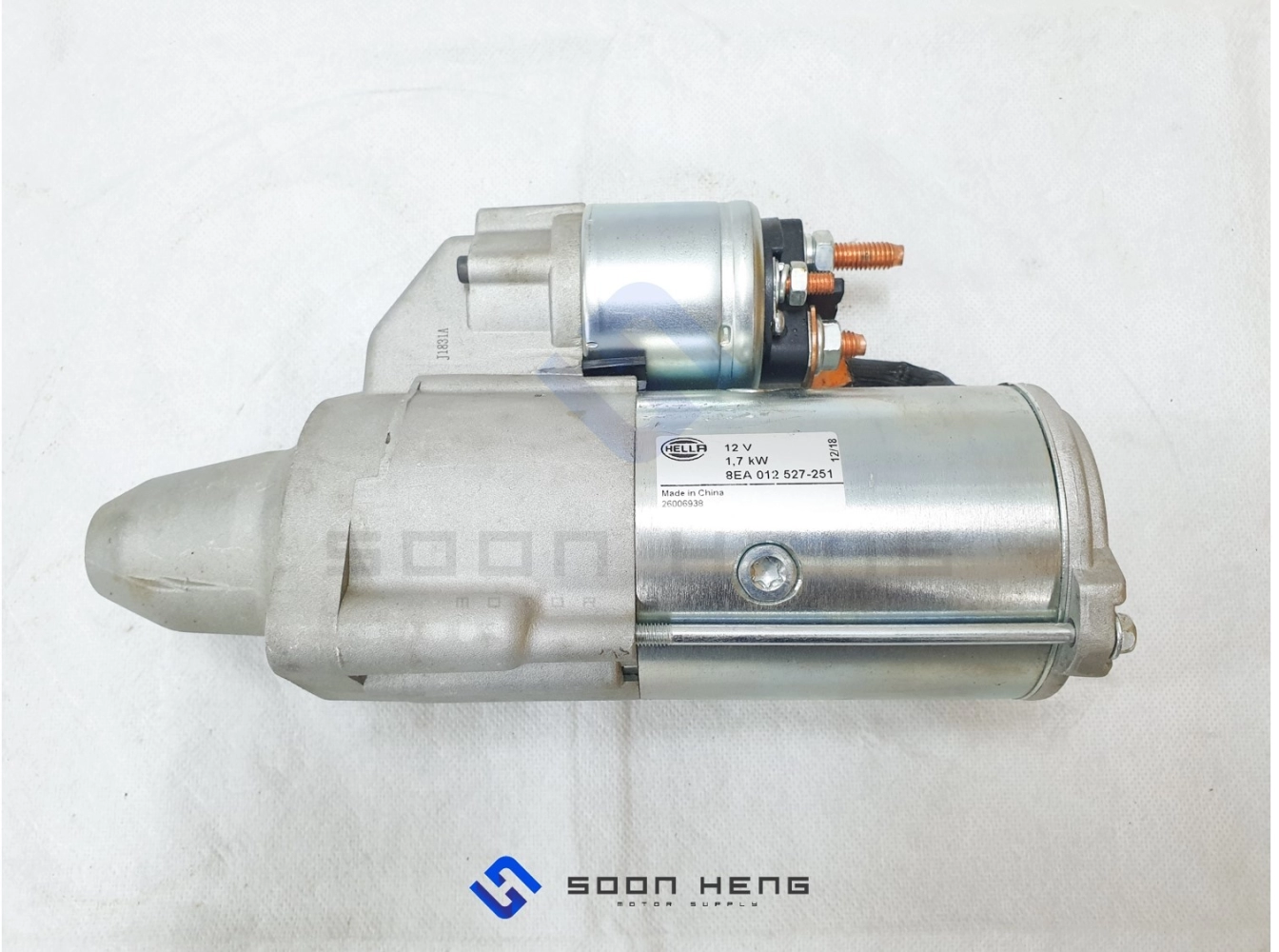 Mercedes-Benz W202, W203, C208, W210, W220, C215, R129, R170 and W163 with Engine M112 - Starter Motor (HELLA)