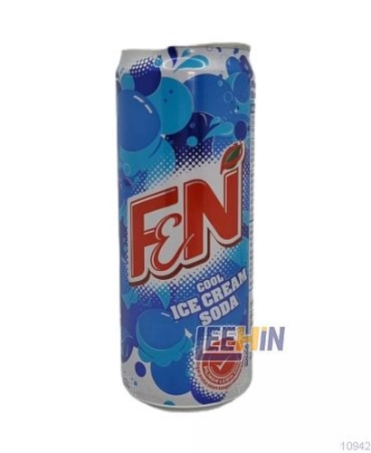 FN Aiskrim Soda Tin (Biru) 325ml 苏打铁罐（蓝色）   Ice Cream Soda [10942]