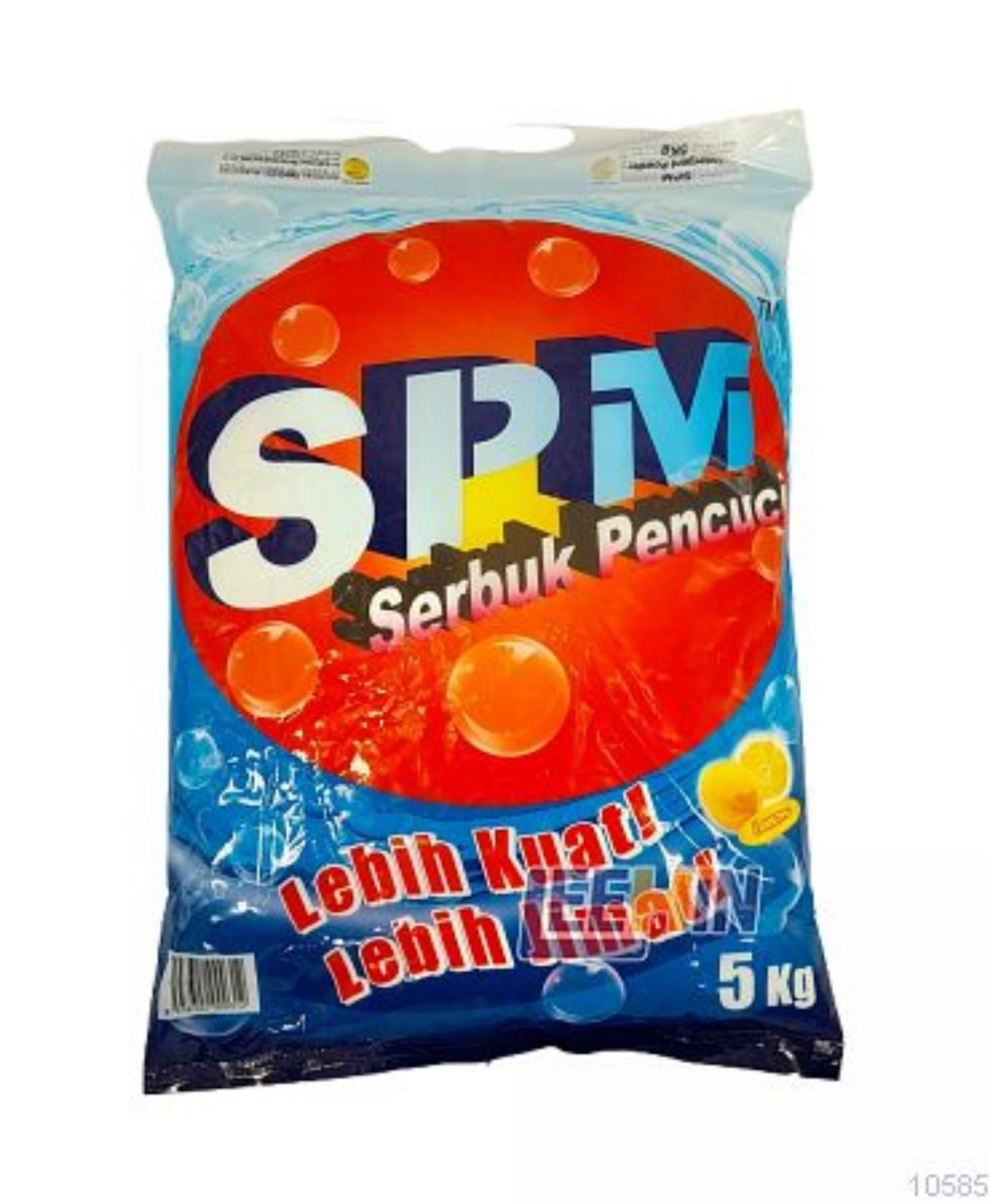 Sabun Serbuk SPM 5kg (Bag Kecil)  Powder Detergent  [10584 10585]