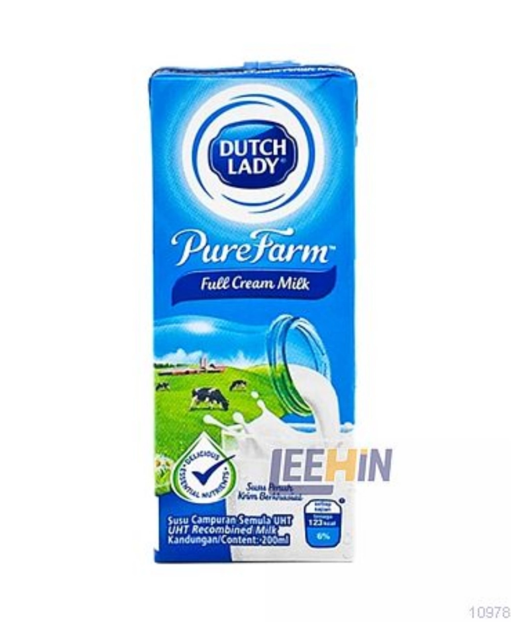 Susu Dutch Lady Full Cream 200ml  [10978]