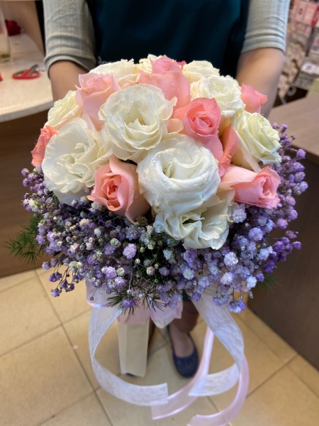 Bbr 10 Bridal Bouquet Wedding Day  Melaka, Malaysia Delivery, Supplier, Supply | Paradise Flower House