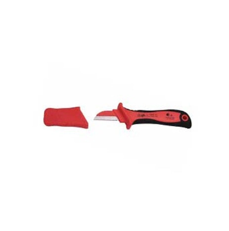 8"/200mm Insulated Cable Knife - Straight Blade