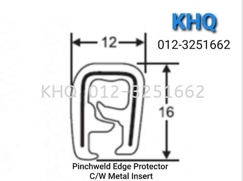 Pinchweld EdgeProtector C W Metal Insert