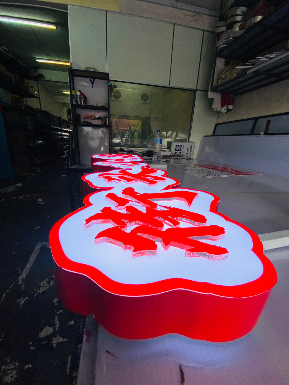 3D Acrylic with Box up at Kepong