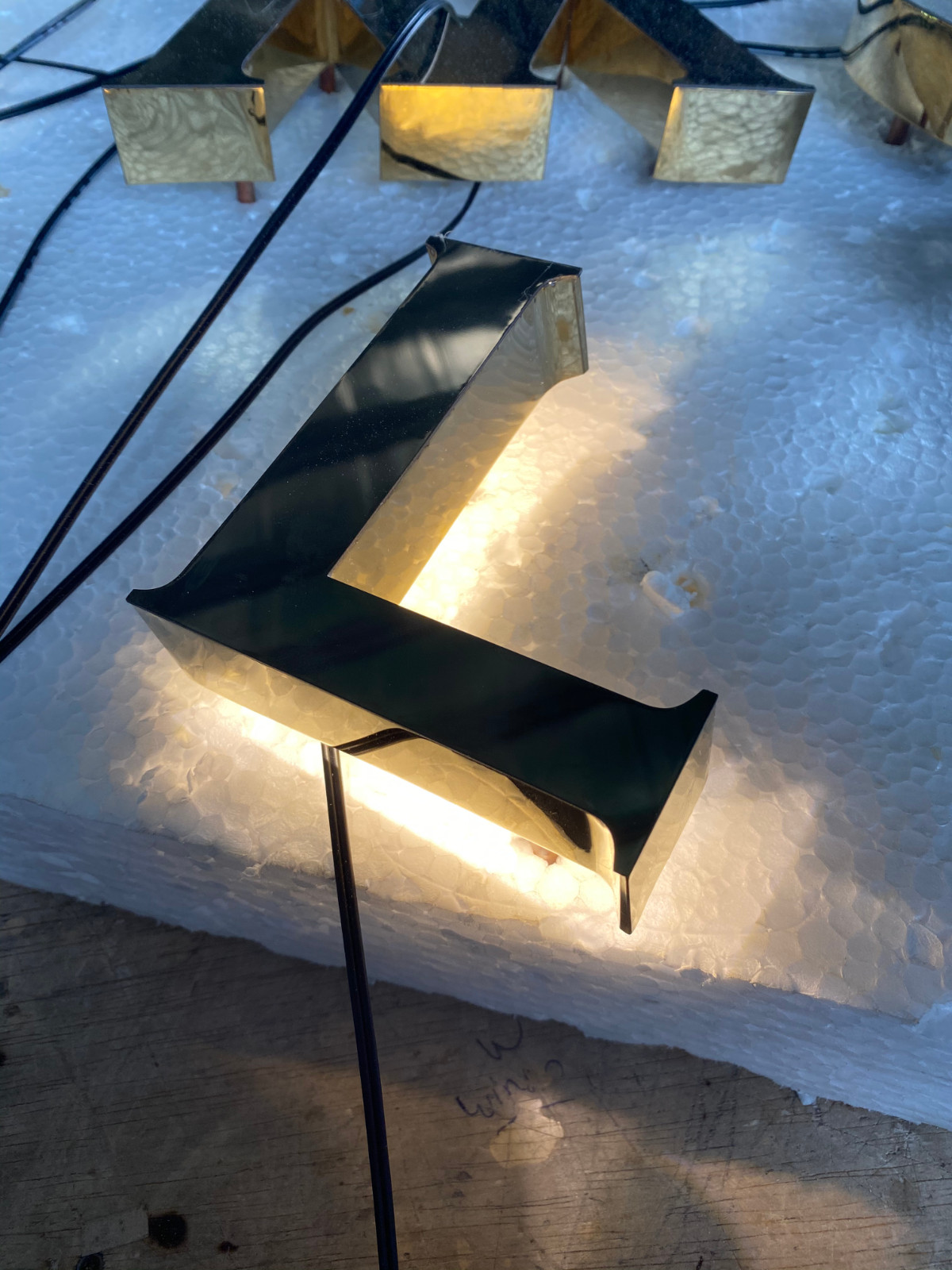3D LED Backlit
