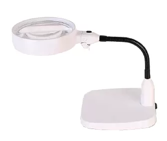 6 LED Bench Magnifier