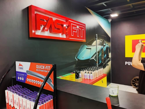 FASTFIT Light Box Melaka, Malaysia Sign Maker, Sign Specialist | SHIN HUAT MARKETING SDN BHD