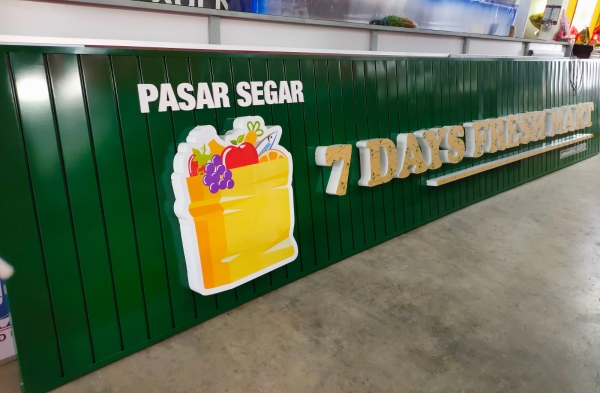 7 DAYS MART Signboard Melaka, Malaysia Sign Maker, Sign Specialist | SHIN HUAT MARKETING SDN BHD