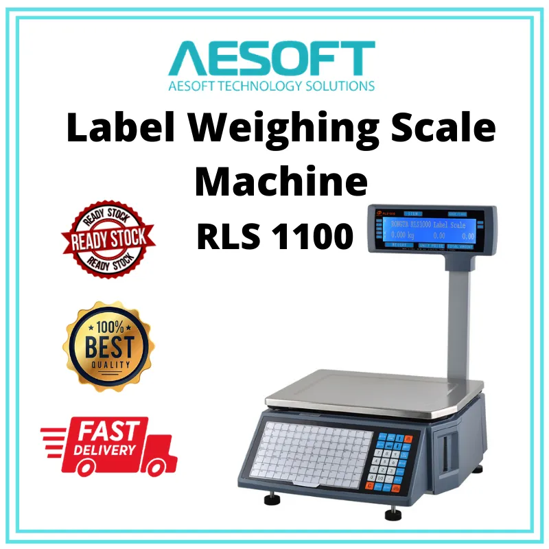 Rongta Barcode Label Weighing Scale Machine RLS 1100 