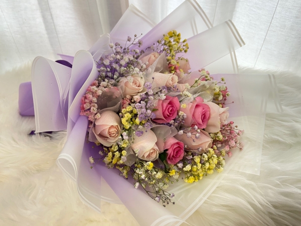 HB 16 Birthday Bouquet ջ Melaka, Malaysia Delivery, Supplier, Supply | Paradise Flower House