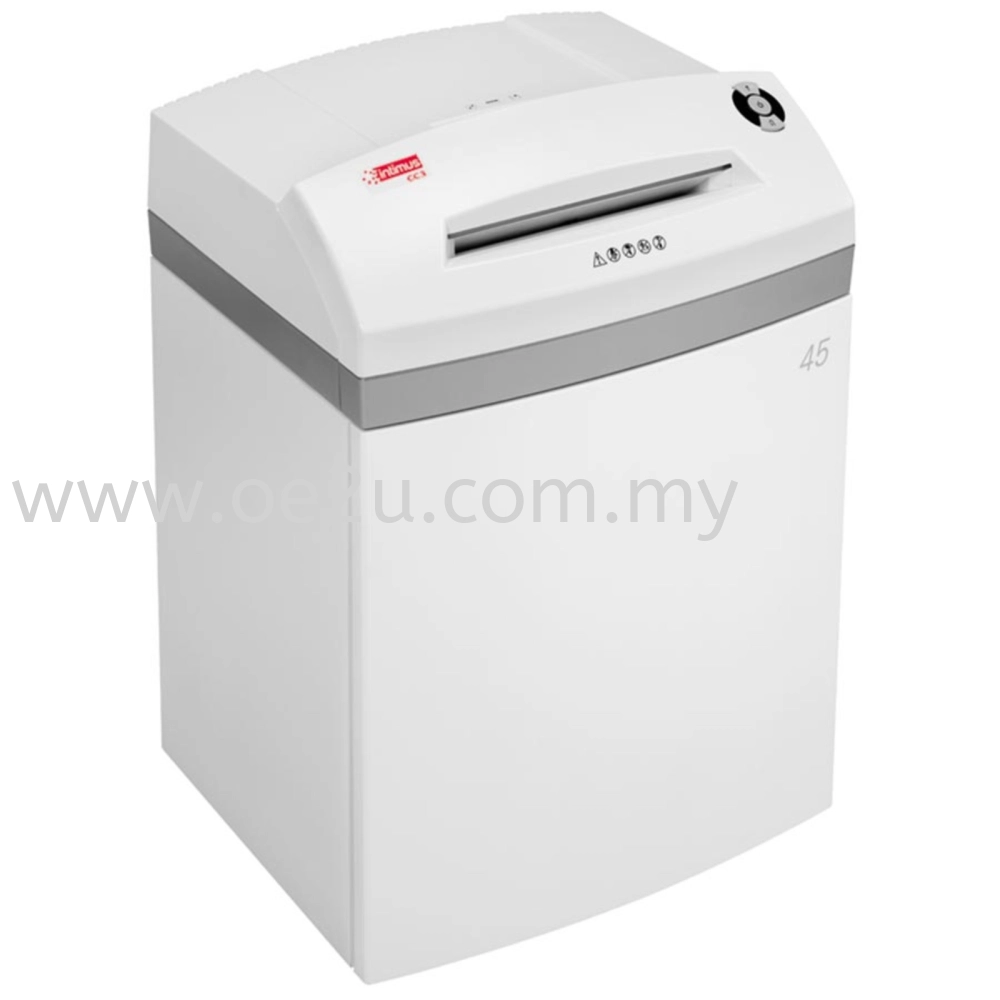 INTIMUS 45 SP2 Paper Shredder (Shred Capacity: 24 Sheets, Strip Cut: 3.8mm, Bin Capacity: 45 Liters)_Made in Germany