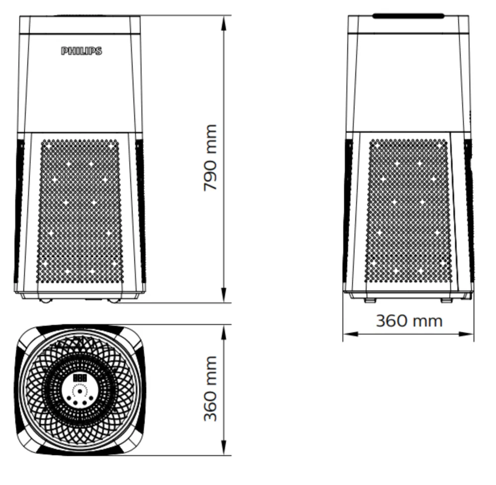 PHILIPS UVCA100 84W UV-C AIR DISINFECTION UNIT 911401703623 [CAN BE ORDERED FROM PHILIPS]