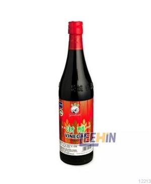 Cuka Hitam Cina “A” (Cap Great Wall) 623ml A 长城牌浙醋  Black Vinegar  [12213 12214]