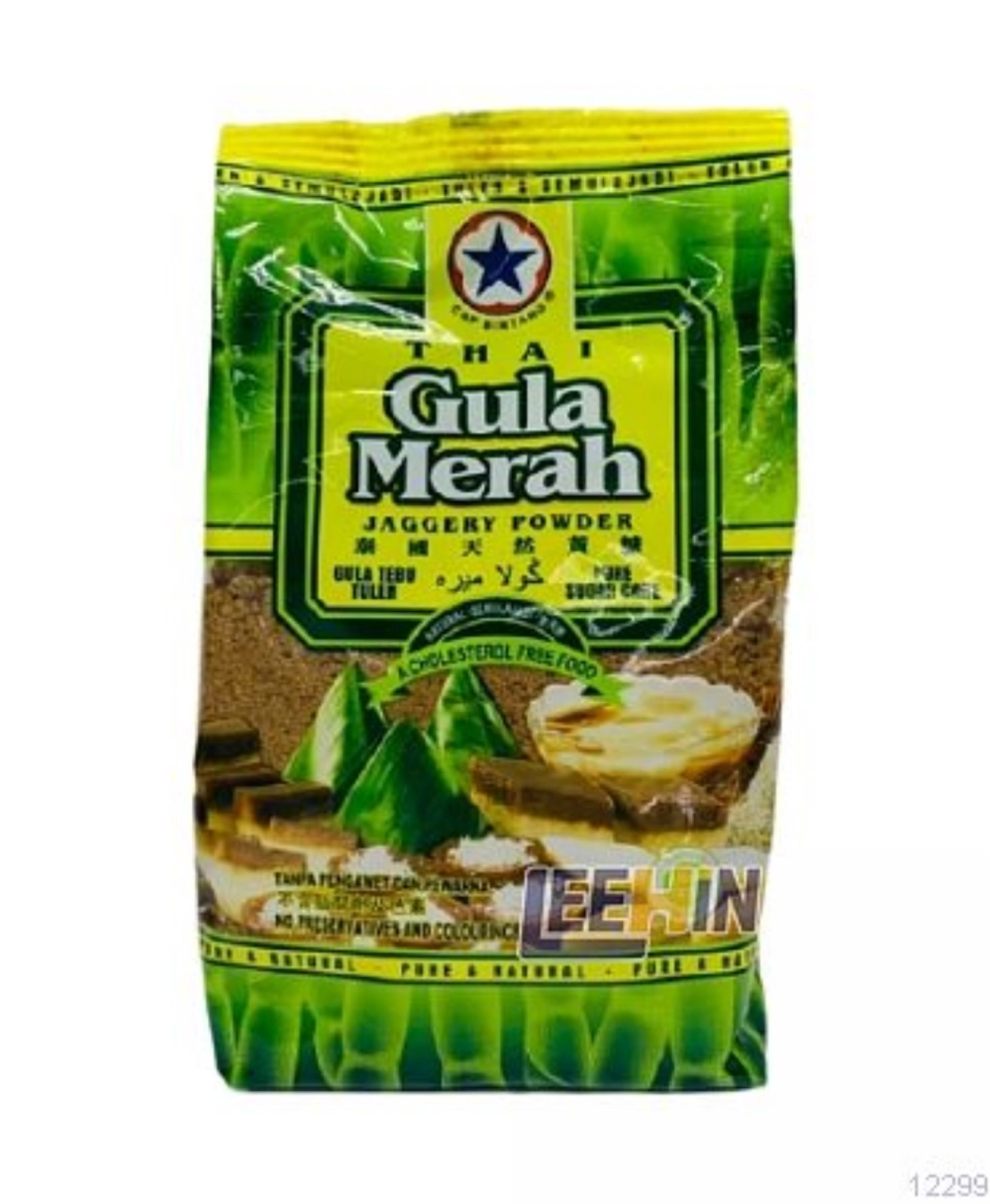 Gula Merah Bintang 500gm 泰国黑糖  Jaggery Powder  [12299 12300]