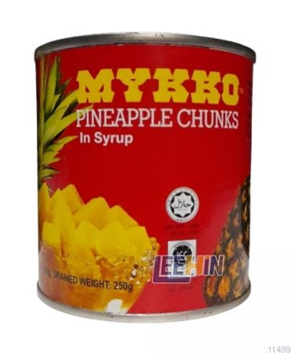 Mykko Thailand Nanas Kiub 黄梨块 425gm  [11488 11489]