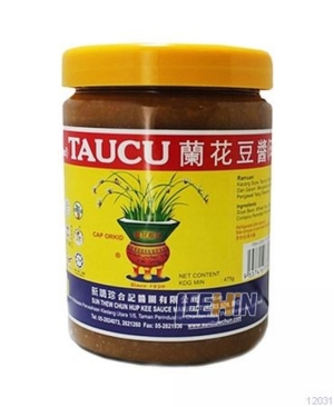 Orchid Brand Taucu Hancur (Penutup Kuning/Putih) 475gm �辫���纰���   Sweetened Soy Bean Paste [12031 12032]