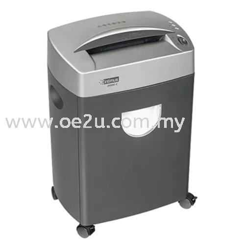 INTIMUS 2000S Paper Shredder (Shred Capacity: 15 Sheets, Strip Cut: 4mm, Bin Capacity: 31 Liters)_Made in Germany