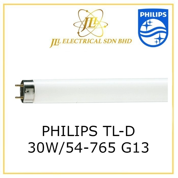 PHILIPS TL-D 30W/54-765 G13 COOL DAYLIGHT 3FT 900MM FLUORESCENT TUBE 928025405453