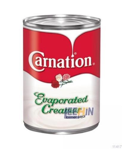 Susu Cair Carnation 390gm 三花奶水  Evaporated Creamer  [11417 11418]