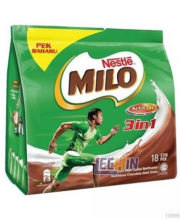 Milo 3 in 1 33gm (18/21sachet) 美露  [10994 10995]