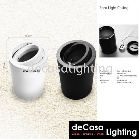  Surface Eyeball Casing - Bulb Type EYEBALL  Selangor, Kuala Lumpur (KL), Puchong, Malaysia Supplier, Suppliers, Supply, Supplies | Decasa Lighting Sdn Bhd