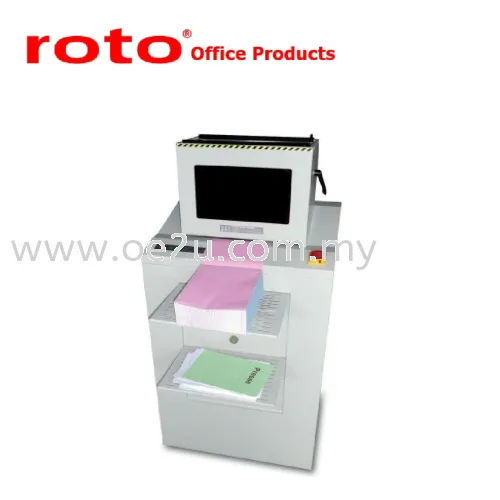 ROTO S800 CC-3 Paper Shredder (Shred Capacity: 80 Sheets, Cross Cut: 3.8x40mm, Bin Capacity: 240 Liters)_Made in Germany