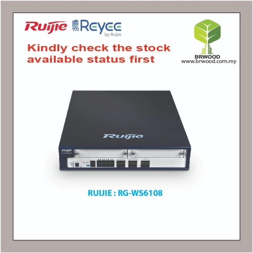 RUIJIE RG-WS6108: HIGH PERFORMANCE WIRELESS ACCESS CONTROLLER