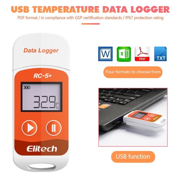 RC-5+ Elitech Temperature Data Logger Supplier  Elitech Temperature Dataloggers Malaysia, Selangor, Kuala Lumpur (KL), Shah Alam Supplier, Suppliers, Supply, Supplies | Enari Instruments And Controls