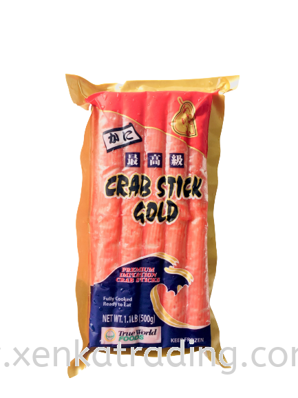 XK644 Gold Crabstick 9cm (High Grade) Frozen Products Selangor, Malaysia, Kuala Lumpur (KL), Puchong Supplier, Suppliers, Supply, Supplies | Xenka Trading (M) Sdn Bhd