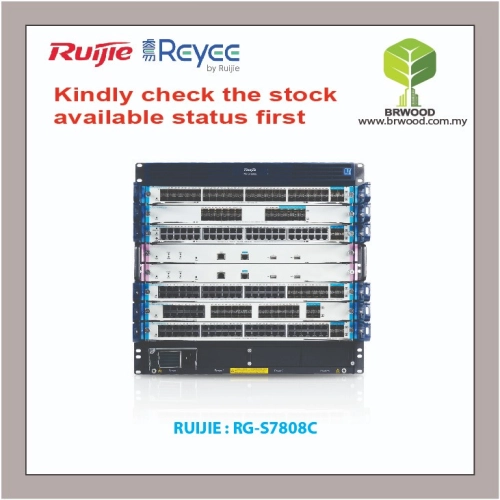 RUIJIE RG-S7808C: S7800C NEXT GEN 8 SLOT CHASIS CAMPUS CORE SWITCH 