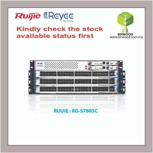 RUIJIE RG-S7805C: S7800C NEXT GEN 5 SLOT CHASIS CAMPUS CORE SWITCH