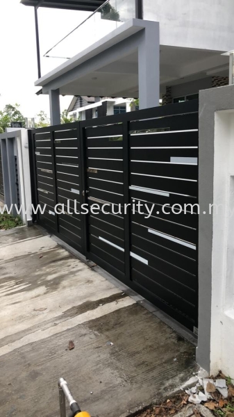 ALUMINIUM SWING GATE Aluminium Swing Gate GATE   Manufacturer, Supplier, Supply, Supplies | AST Automation Pte Ltd