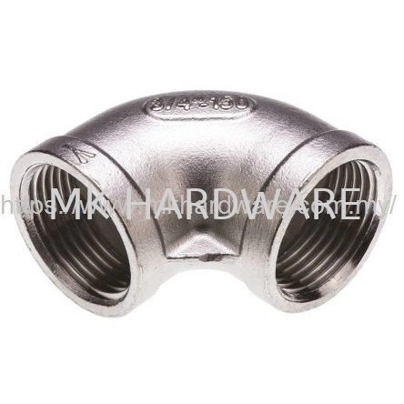 STAINLESS STEEL EQUAL ELBOW 90°