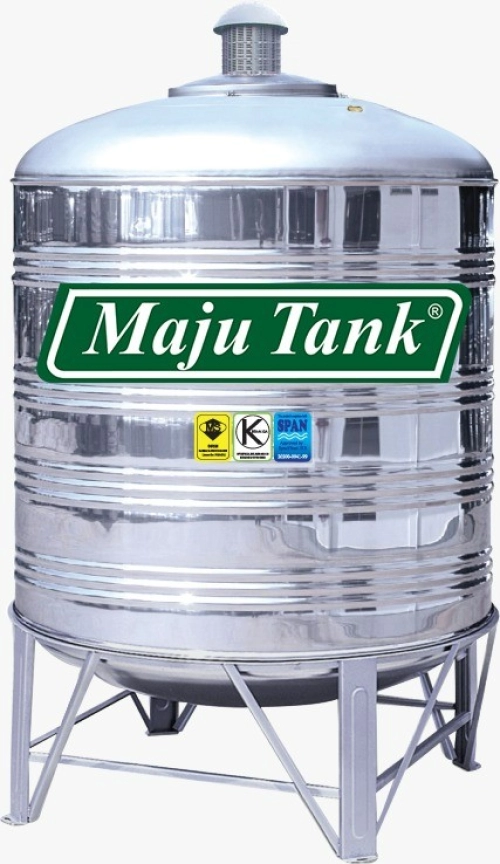 Stainless Steel BA-304 Water Tank MR Series Vertical Round Bottom With Stand