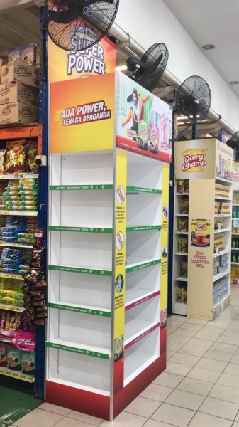 Super Power Display Cabinet With Sticker Cabinets & Shelving Selangor, Malaysia, Kuala Lumpur (KL) Supplier, Suppliers, Supply, Supplies | Mpower Crevolution Sdn Bhd