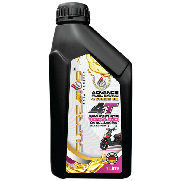 SUPREMOS 4T 10W40 SN MB Scooter Semi Syn 1L Motorcycle Engine Oil Engine Oil Malaysia, Johor Bahru (JB) Manufacturer, Supplier, Supply, Supplies | Cox Ventures International Sdn Bhd