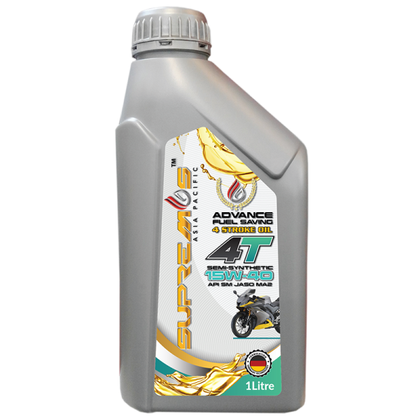 SUPREMOS 4T SM MA2 15W40 Semi Syn 1L Motorcycle Engine Oil Engine Oil Malaysia, Johor Bahru (JB) Manufacturer, Supplier, Supply, Supplies | Cox Ventures International Sdn Bhd