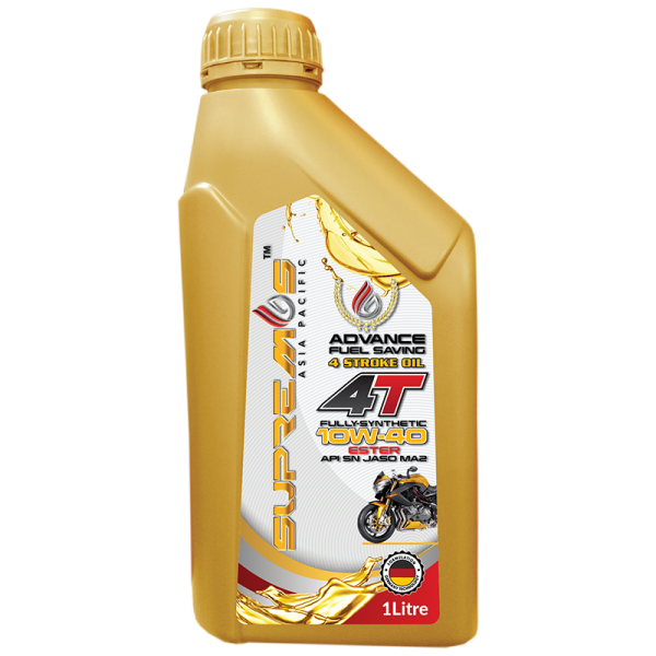 SUPREMOS 4T 10W40 SN MA2 Fully Syn Ester 1L Motorcycle Engine Oil Engine Oil Malaysia, Johor Bahru (JB) Manufacturer, Supplier, Supply, Supplies | Cox Ventures International Sdn Bhd