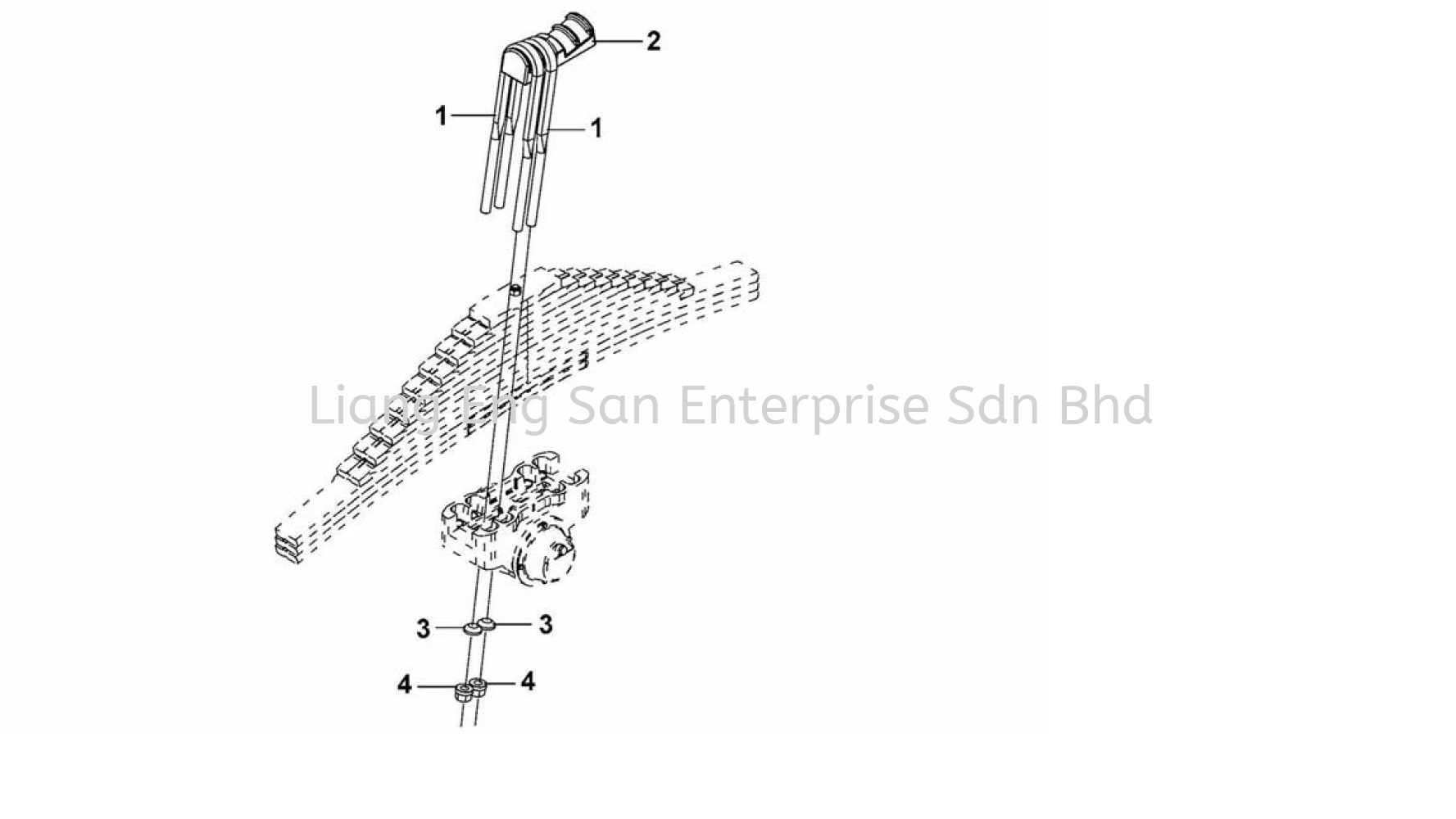 EQUALIZING SUSPENSION CONNECTION PARTS