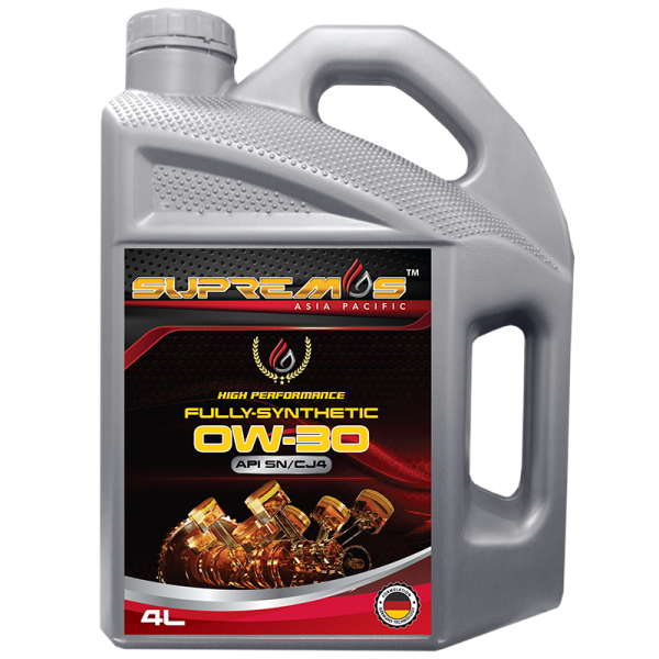 SUPREMOS 0W30 Fully Syn SN/CJ4 4L Car Engine Oil Engine Oil Malaysia, Johor Bahru (JB) Manufacturer, Supplier, Supply, Supplies | Cox Ventures International Sdn Bhd