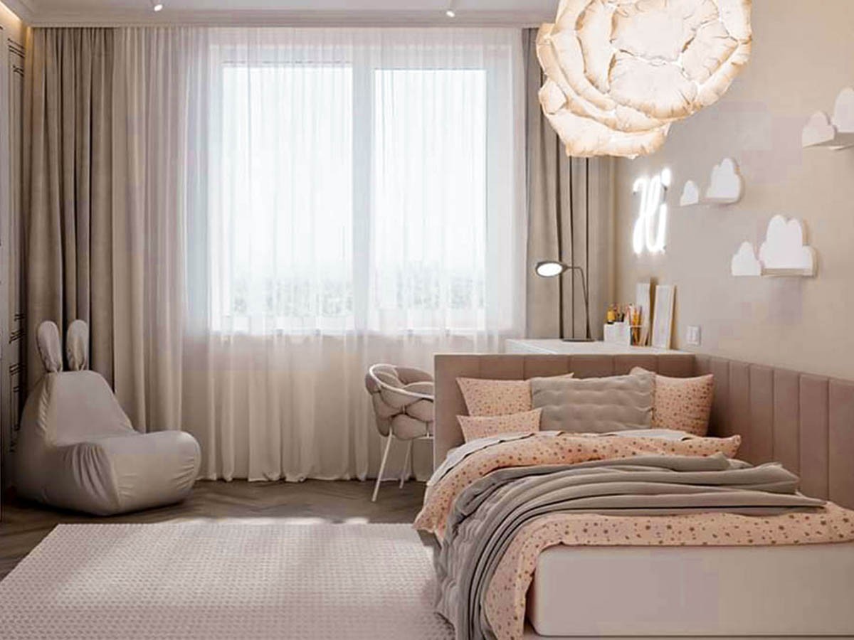Girl-Bedroom- Modern Interior Design Ideas - Renovation - Residential - johor bahru - Skudai
