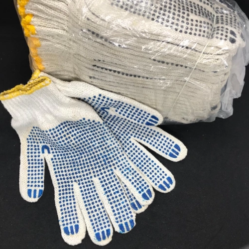 Polka-dot Cotton Gloves